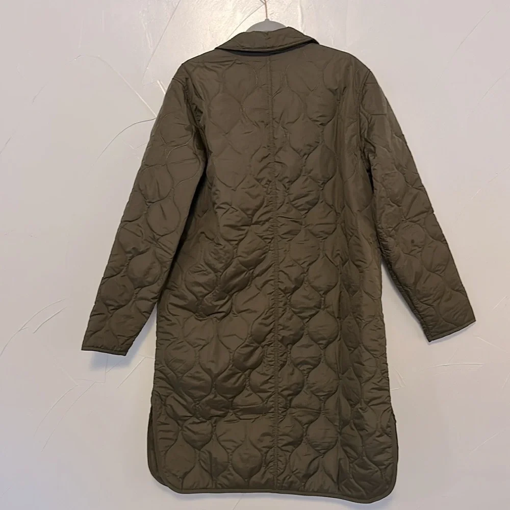 Old Navy Puffer Quilted Long Coat EUC L Tall SOLD OUT/FALL2024 - Picture 7 of 8